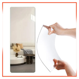 مرآة  لاصقة غير قابلة للكسر
